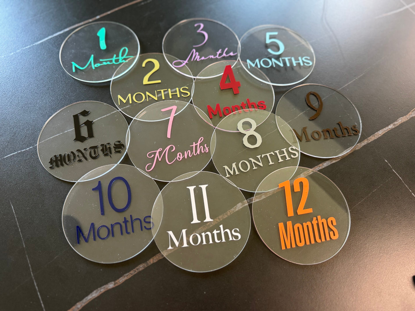 Baby Milestone Discs