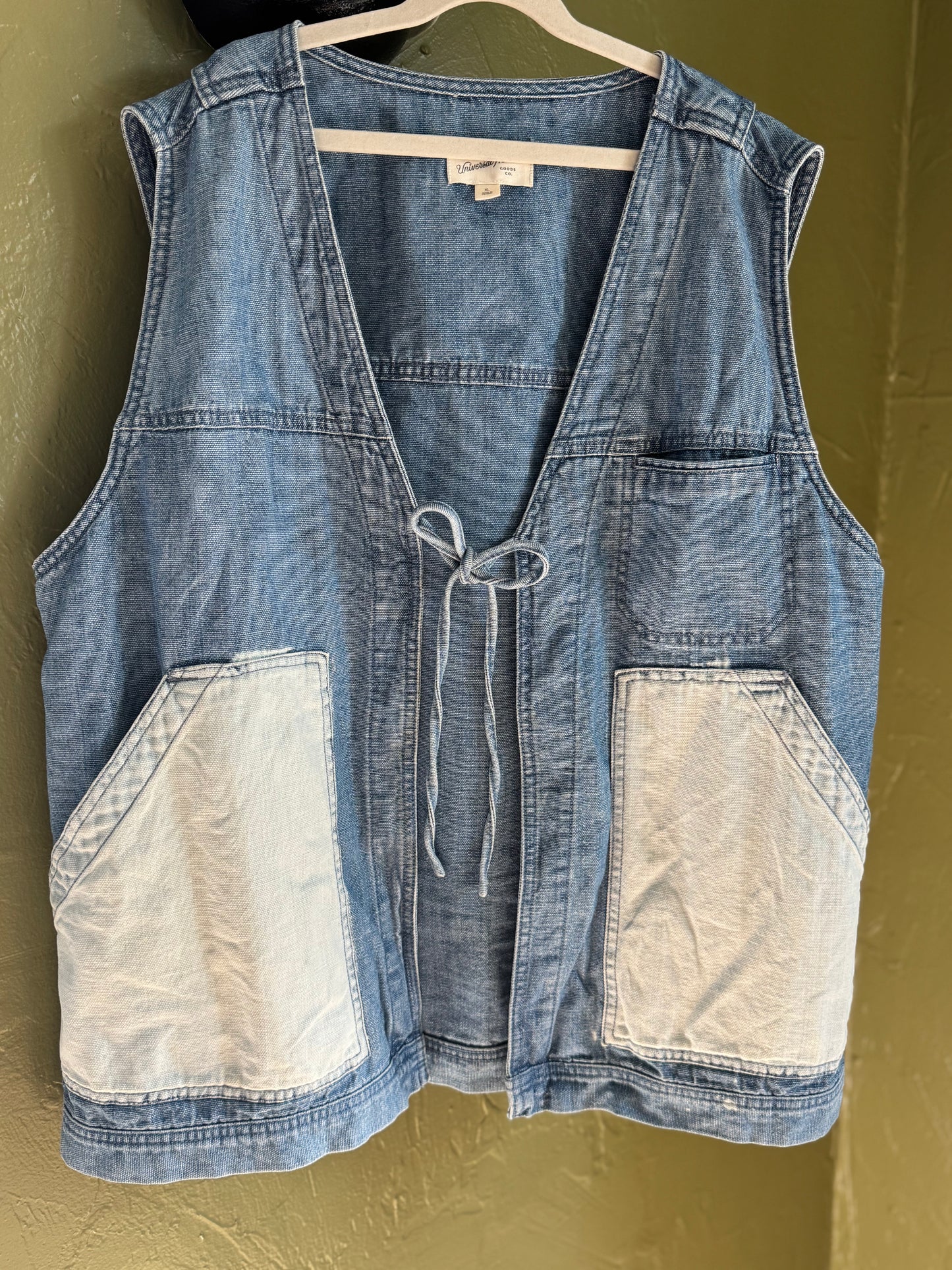 Cleveland Football Denim Vest